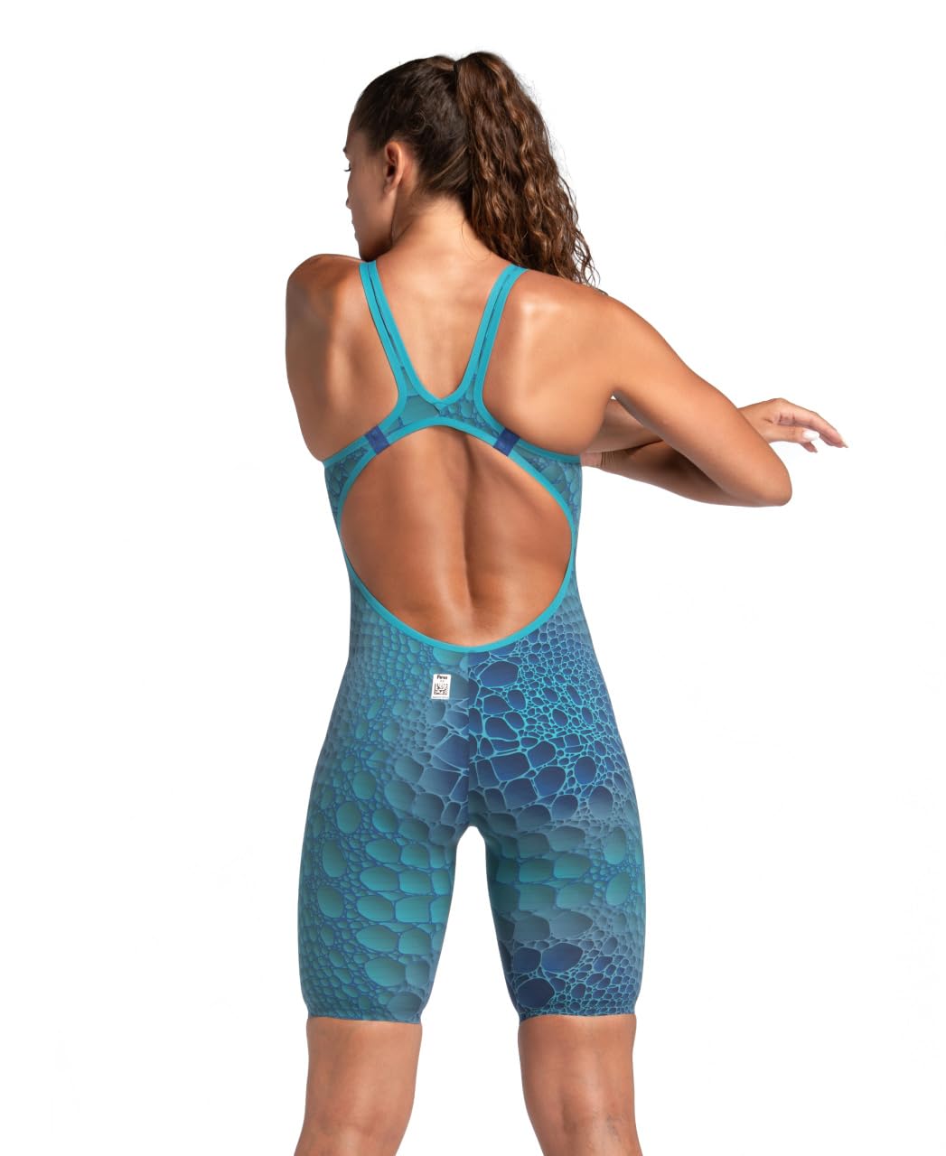 Arena Powerskin Carbon Air² Women's Open Back Racing Swimsuit - High Performance Competition Swimwear for Triathlon & Swim Training