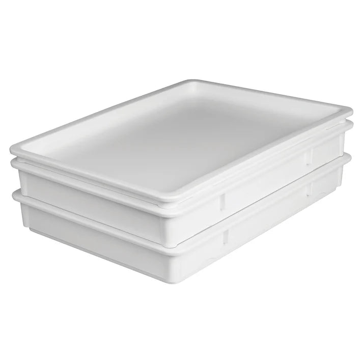 Winco Dough Box Cover for PL 3N & PL 6N Dough Boxes - White | Commercial Bakery Equipment for Bread, Pizza Dough & Pastry Storage | Perfect for Restaurants, Bakeries & Food Service