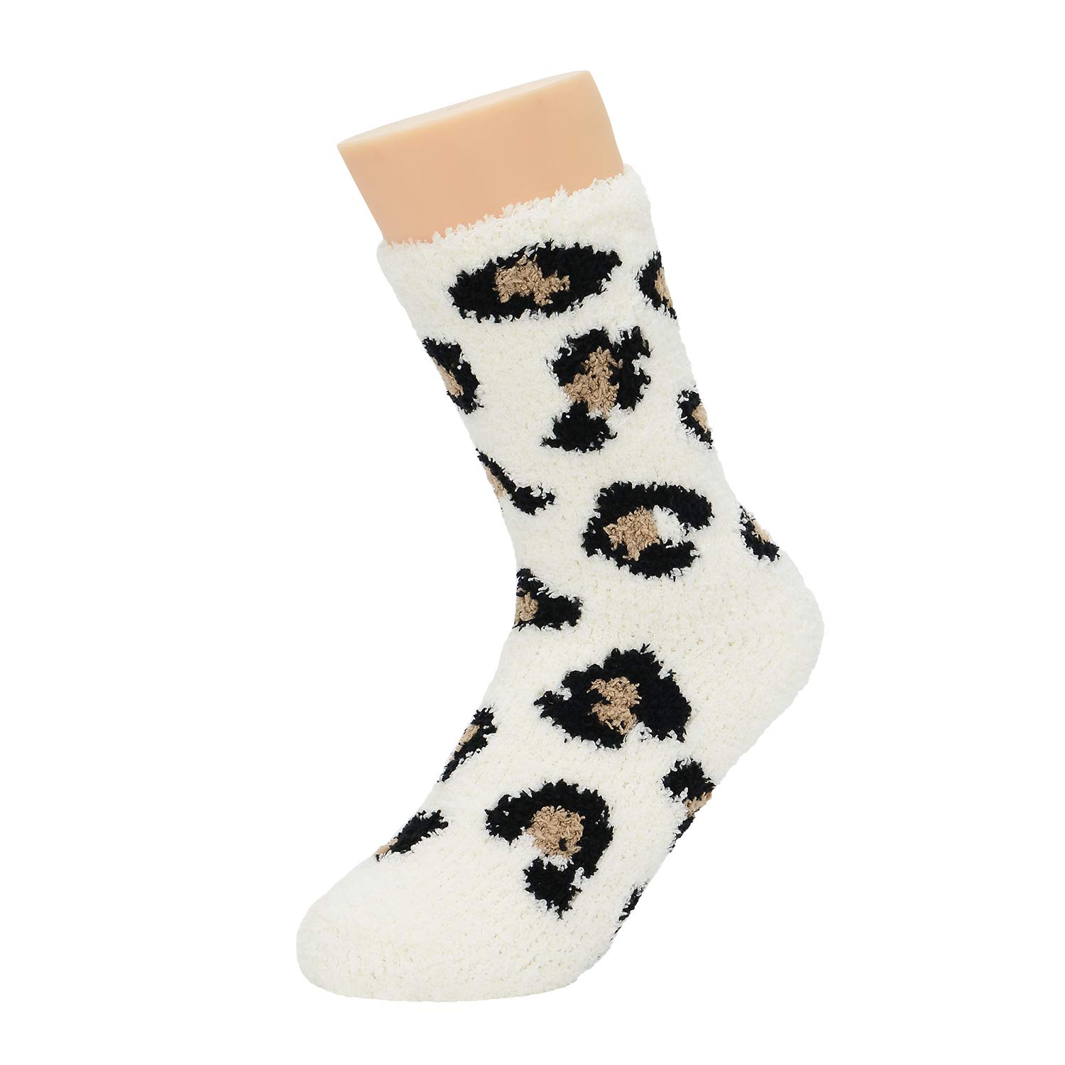 Zando Women's Fuzzy Socks - Winter Warm & Super Soft Fluffy Slipper Socks | Cozy Fleece-Lined Home Socks for Indoor & Outdoor Wear | Perfect for Lounging, Sleeping & Cold Weather Comfort