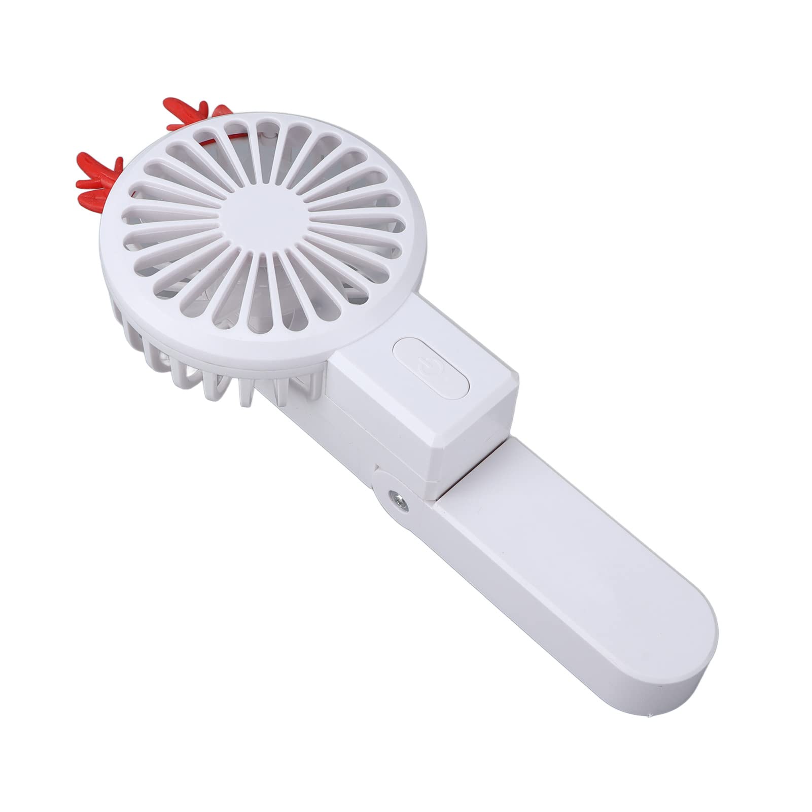 Shanrya ABS Folding Fan - Compact & Durable for Outdoor Travel, Beach, Camping
