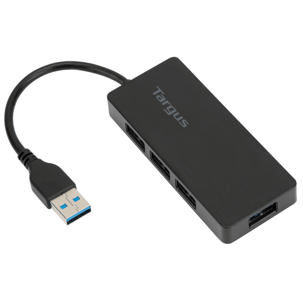 4-Port USB 3.0 Hub with Fast Data Transfer - High-Speed USB Splitter for Laptop, PC, MacBook - Perfect for Home Office, Gaming & Multi-Device Charging