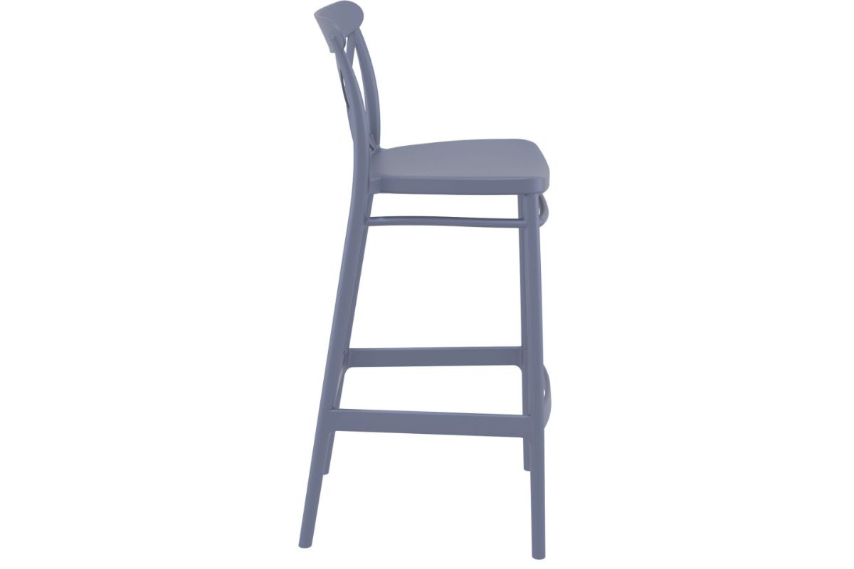 Premium Cross Bar Stool for Hospitality & Home - 29.5