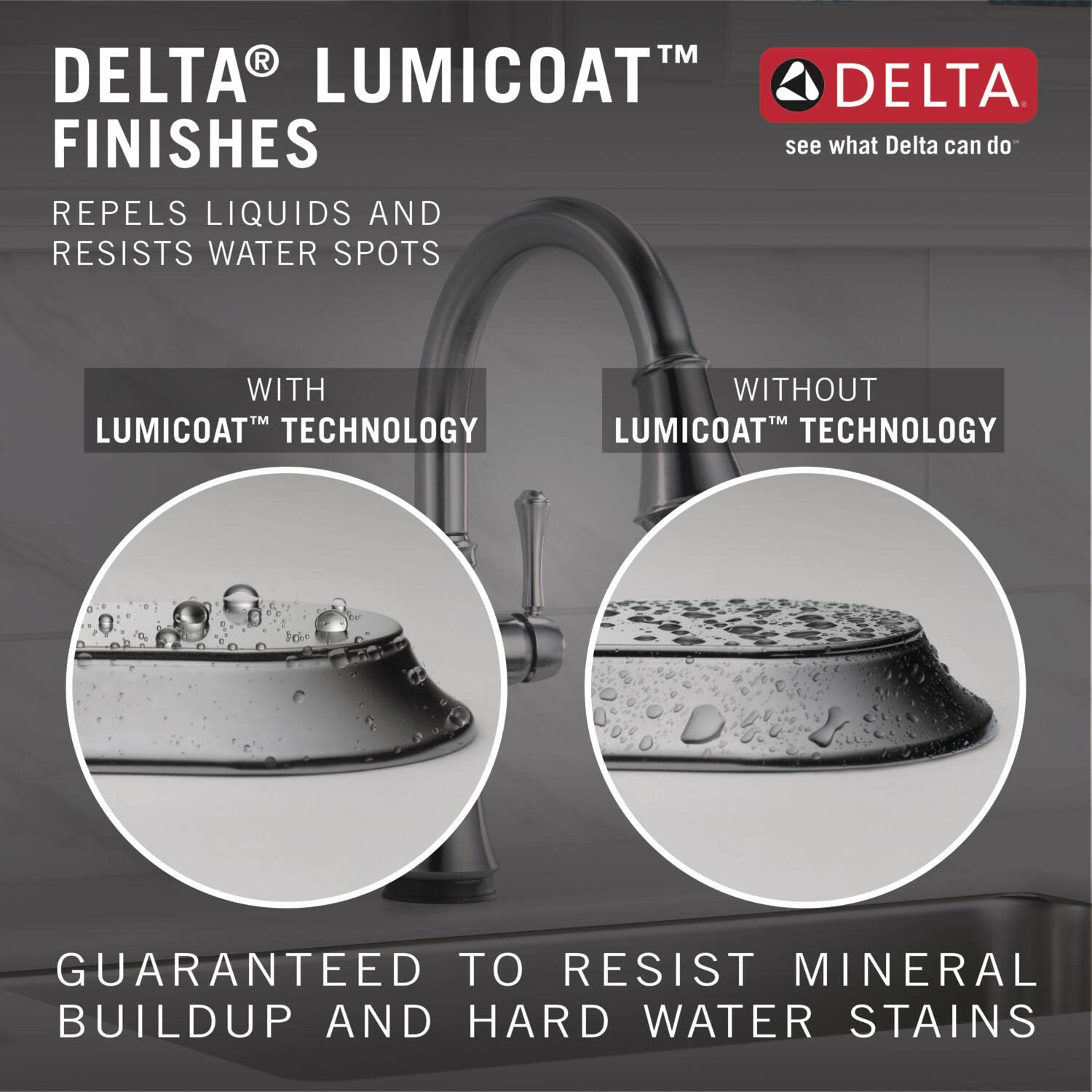 Delta Stryke Touch Kitchen Faucet - Brushed Nickel with Pull Down Sprayer for Modern Kitchens