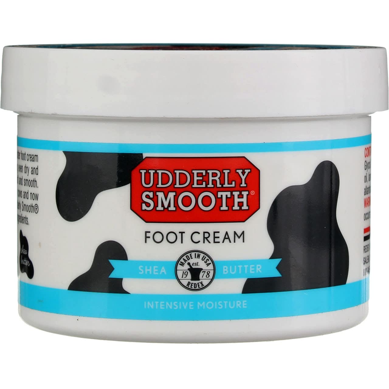 Udderly Smooth Lightly Scented Foot Cream - 8 oz (24 Pack) | Moisturizing & Healing Foot Care for Dry Cracked Feet - Perfect for Pedicures, Daily Foot Care & Gift Sets