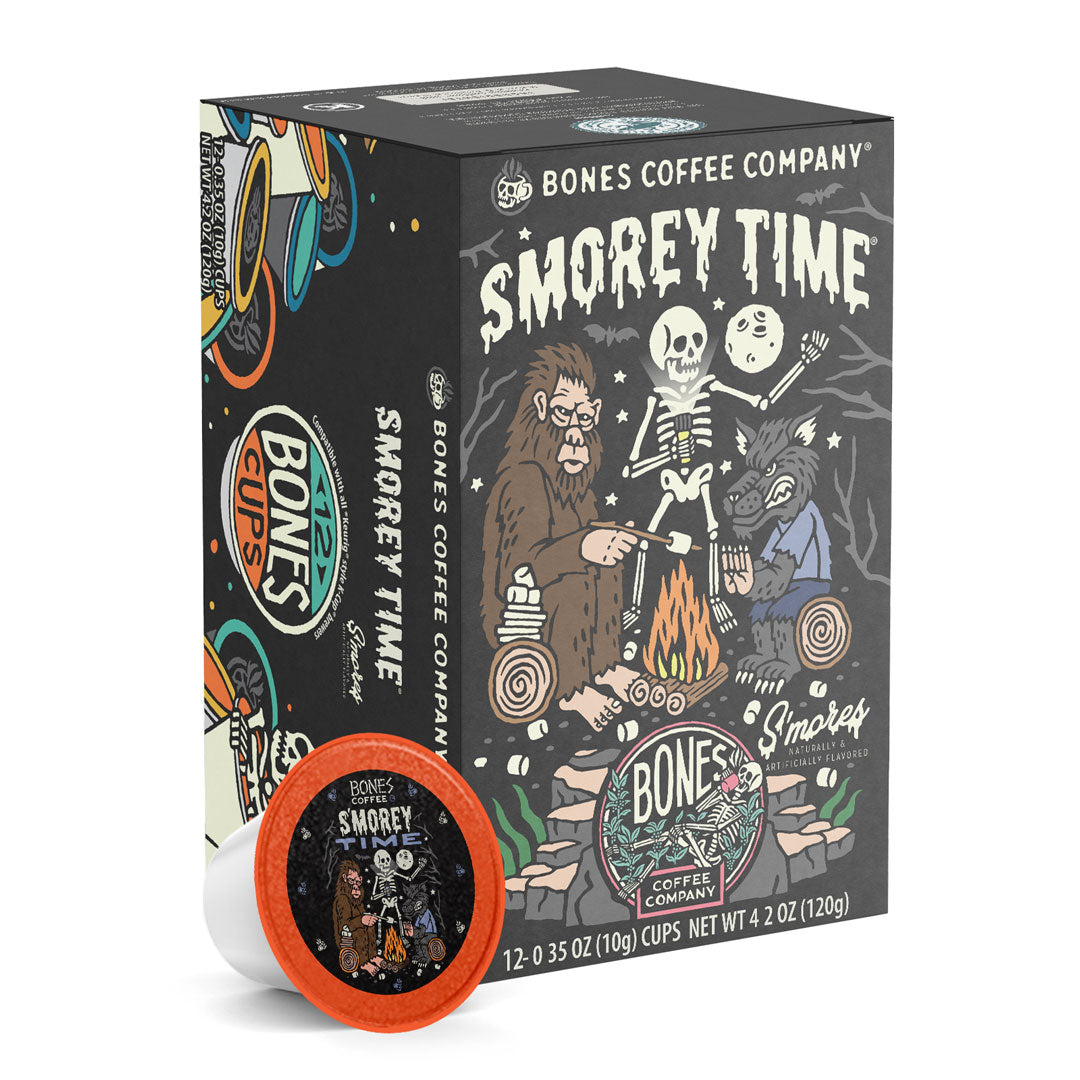 S'morey Time Bones Cups - 12 Pack | Durable Dog Treat Cups for Training, Rewards & Outdoor Adventures
