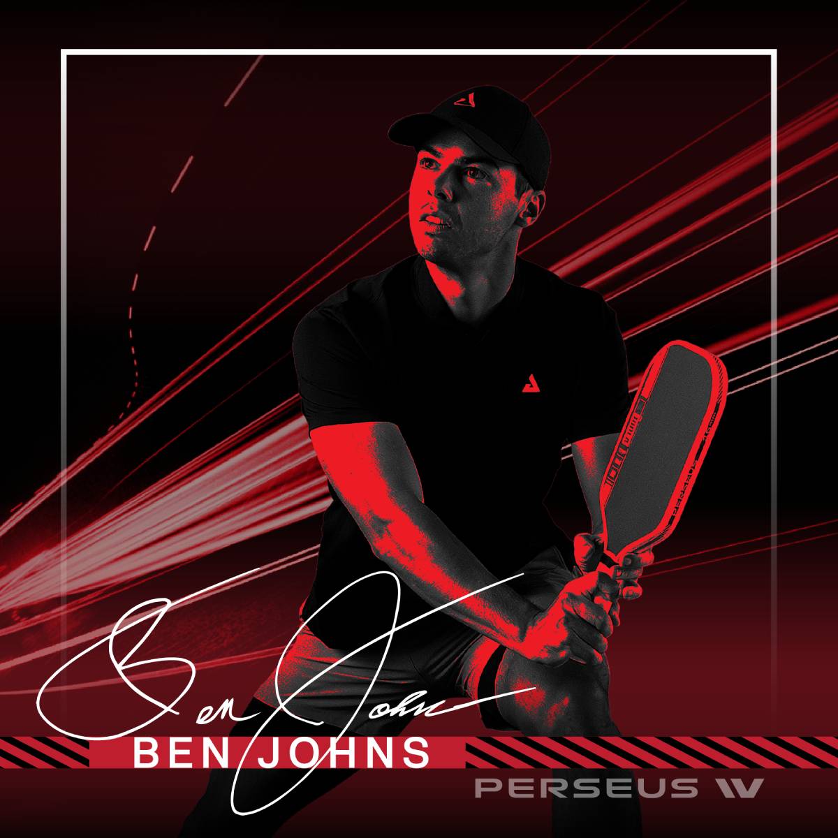 JOOLA Ben Johns Perseus Pro IV Pickleball Paddle - Premium Carbon Fiber Surface for Power & Control - Perfect for Tournament Play & Competitive Pickleball Matches