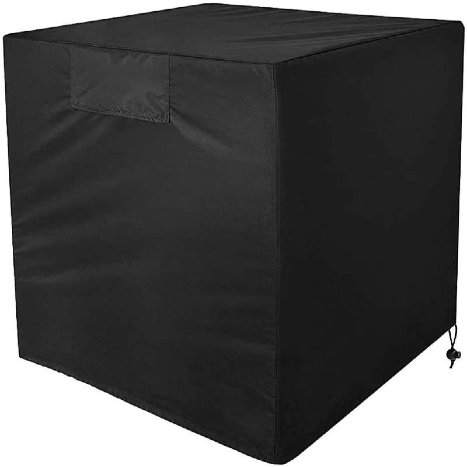 WULEE 24x24x30 Inches Universal Outdoor Air Conditioner Cover - Waterproof, Windproof & Durable AC Unit Protector with Air Pockets - Perfect for Winter Protection, Storm Season & Outdoor Furniture Covers