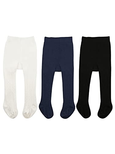 Ivory White & Black & Navy