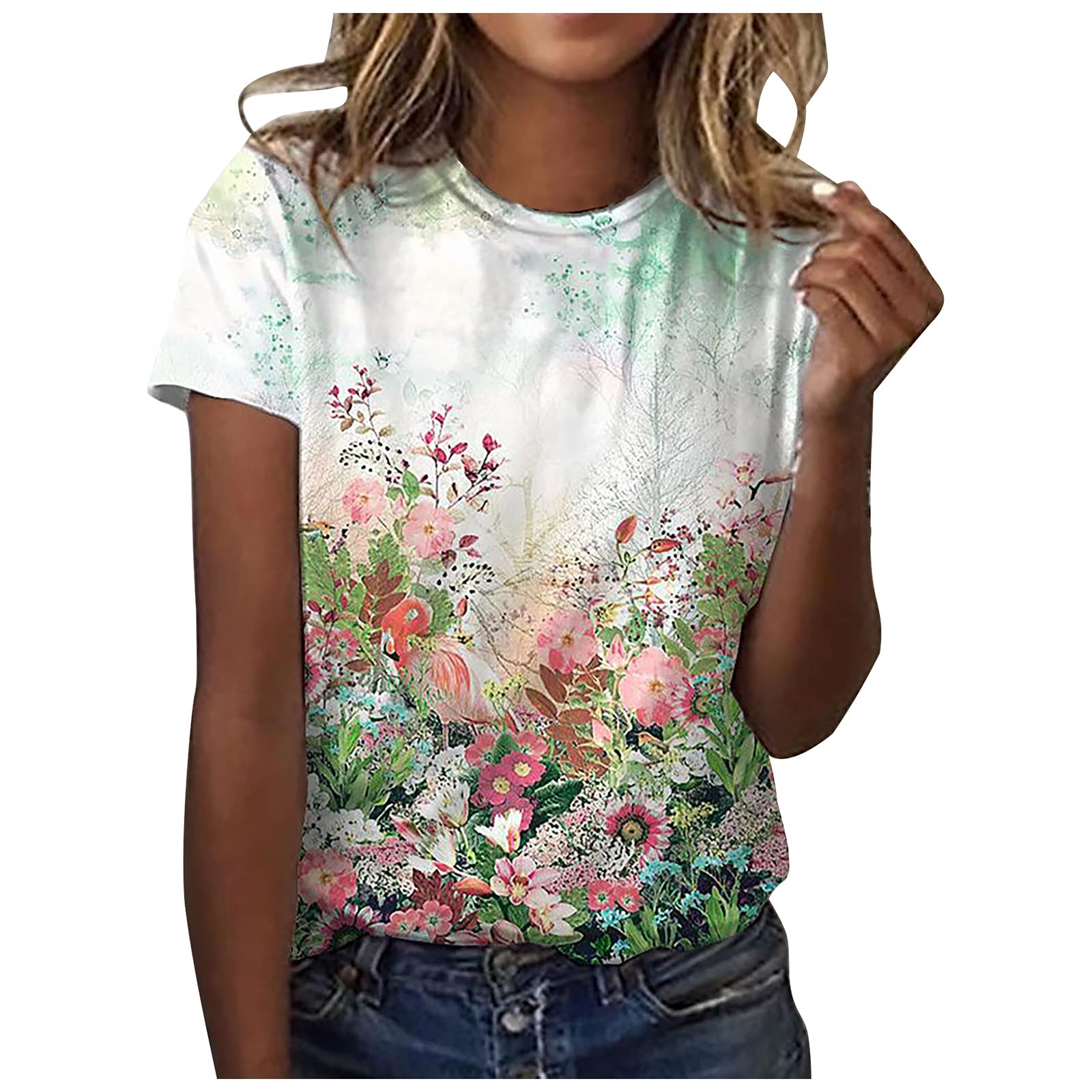 Women's Workout Tops - Cute Graphic Tees with Inspirational Sayings & Letter Print | Casual Short Sleeve Cotton T-Shirts for Summer | Perfect for Gym, Yoga, Running & Everyday Wear