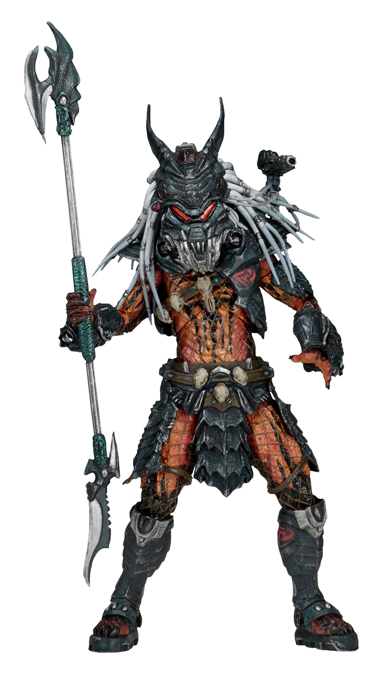NECA Predator Scale Deluxe Clan Leader 7-Inch Action Figure - Highly Detailed Collectible Toy for Movie Fans & Gift for Sci-Fi Lovers