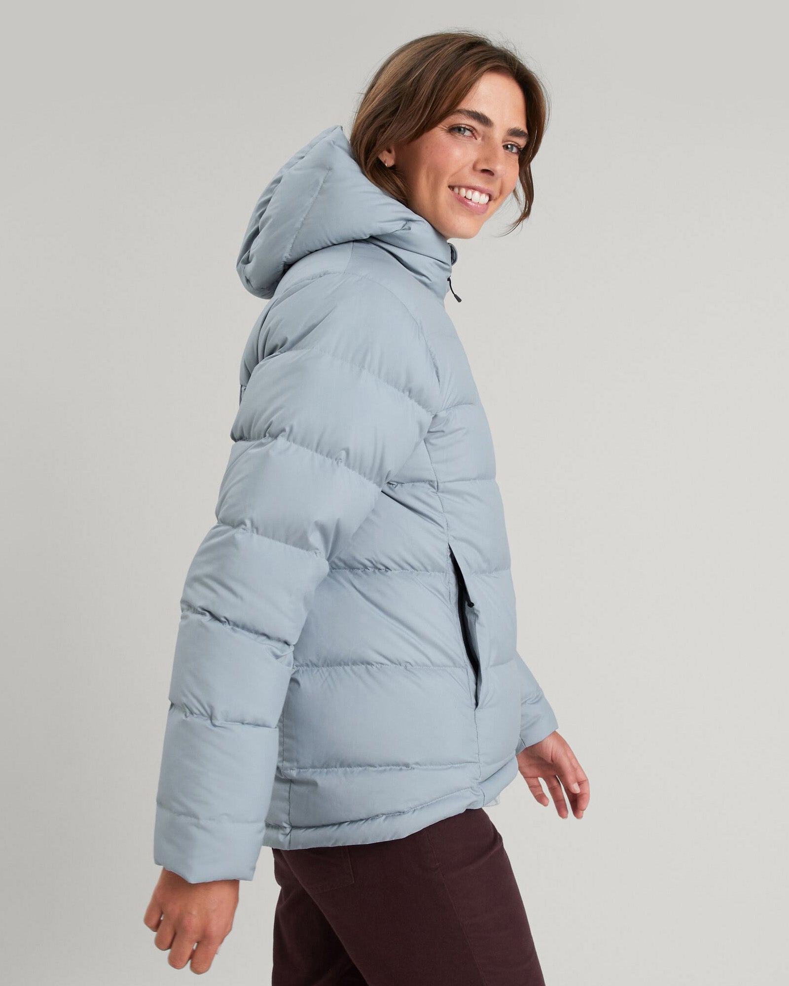 Women's Epiq Hooded Down Jacket - Lightweight Winter Coat with Waterproof Shell, Warm Puffer Jacket for Cold Weather - Perfect for Skiing, Hiking & Outdoor Activities