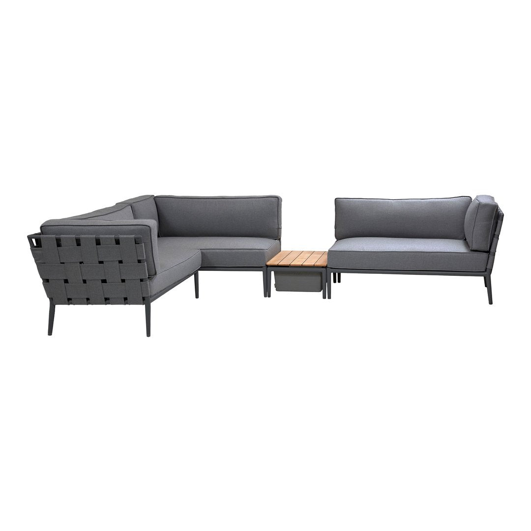 Premium Conic Outdoor Modular Sofa Set - Waterproof & UV Resistant Patio Furniture for Backyard, Garden, Poolside - Comfortable Sectional Couch with Adjustable Configurations