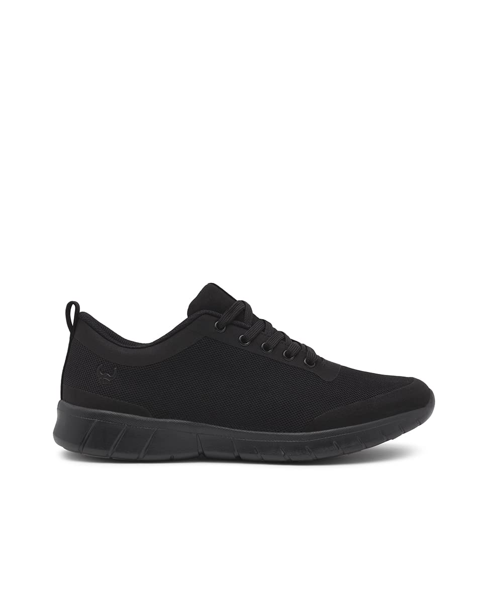 Alma Easy Fit Work Sneakers for Women - Comfortable Slip Resistant Shoes for Nurses, Waitresses & Healthcare Professionals - Ideal for Long Shifts & Hospital Use