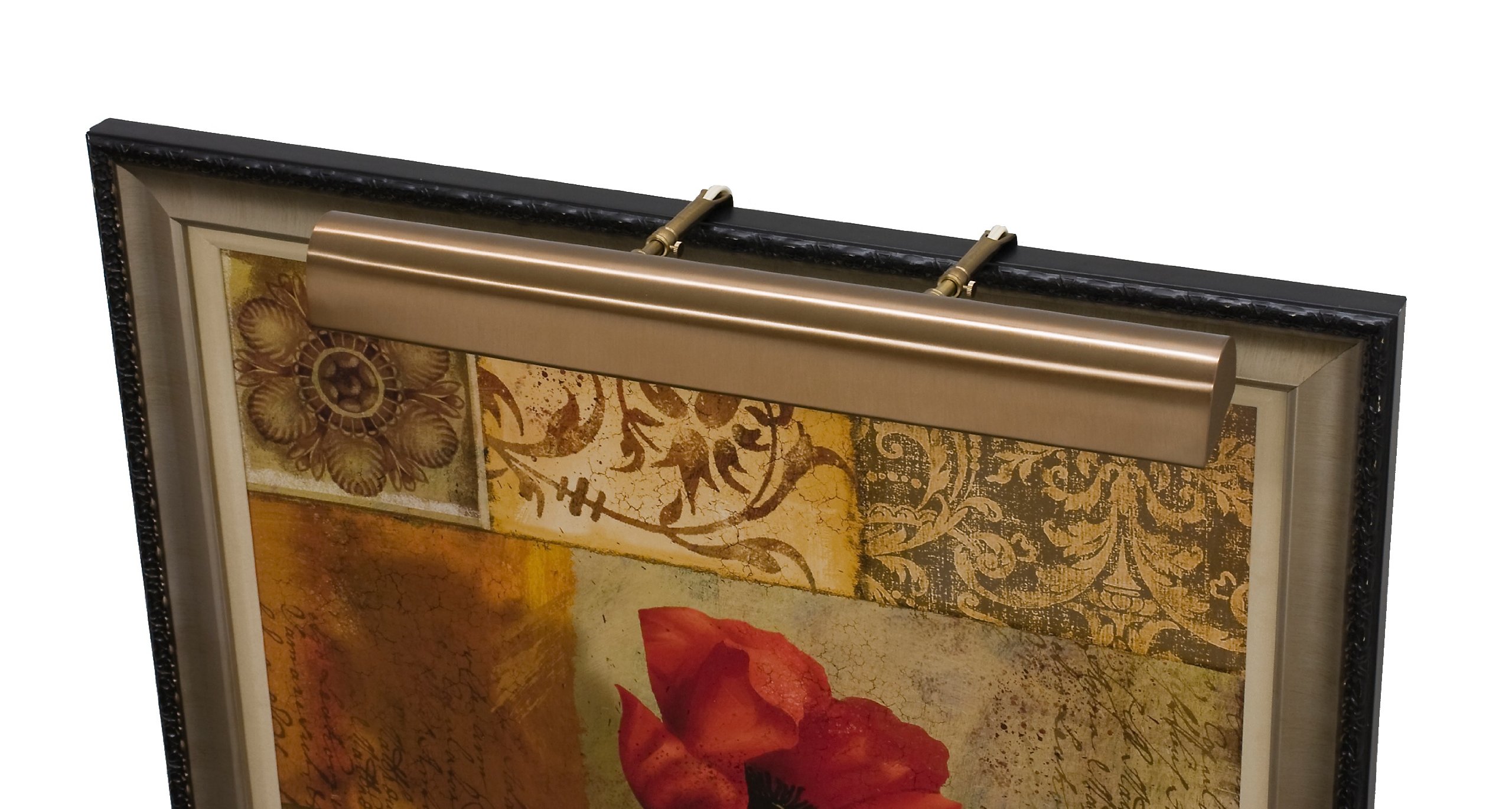 House of Troy T21-56-CA Classic Traditional 3-Light 21-Inch Picture Light - Statuary Bronze Finish - Perfect for Artwork, Paintings & Photo Display in Living Rooms, Galleries & Museums