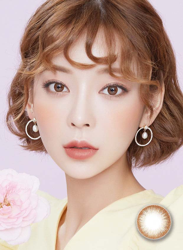 Rosee Classic Brown Contact Lenses (2-Pack) – Monthly Disposable Colored Lenses for Natural Eye Color Enhancement | Perfect for Cosplay, Halloween, and Daily Wear