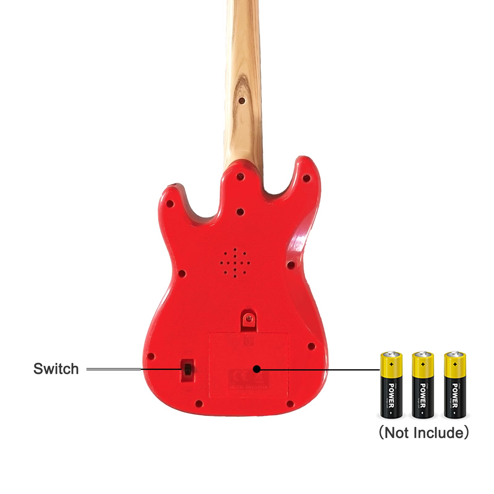 **26 Inch Kids Guitar Toy - Portable Musical Instrument for Ages 3-12 | Educational Learning Toy for Beginners | Perfect Birthday Gift for Boys & Girls | Great for Home Play, Music Lessons & Party Performances**