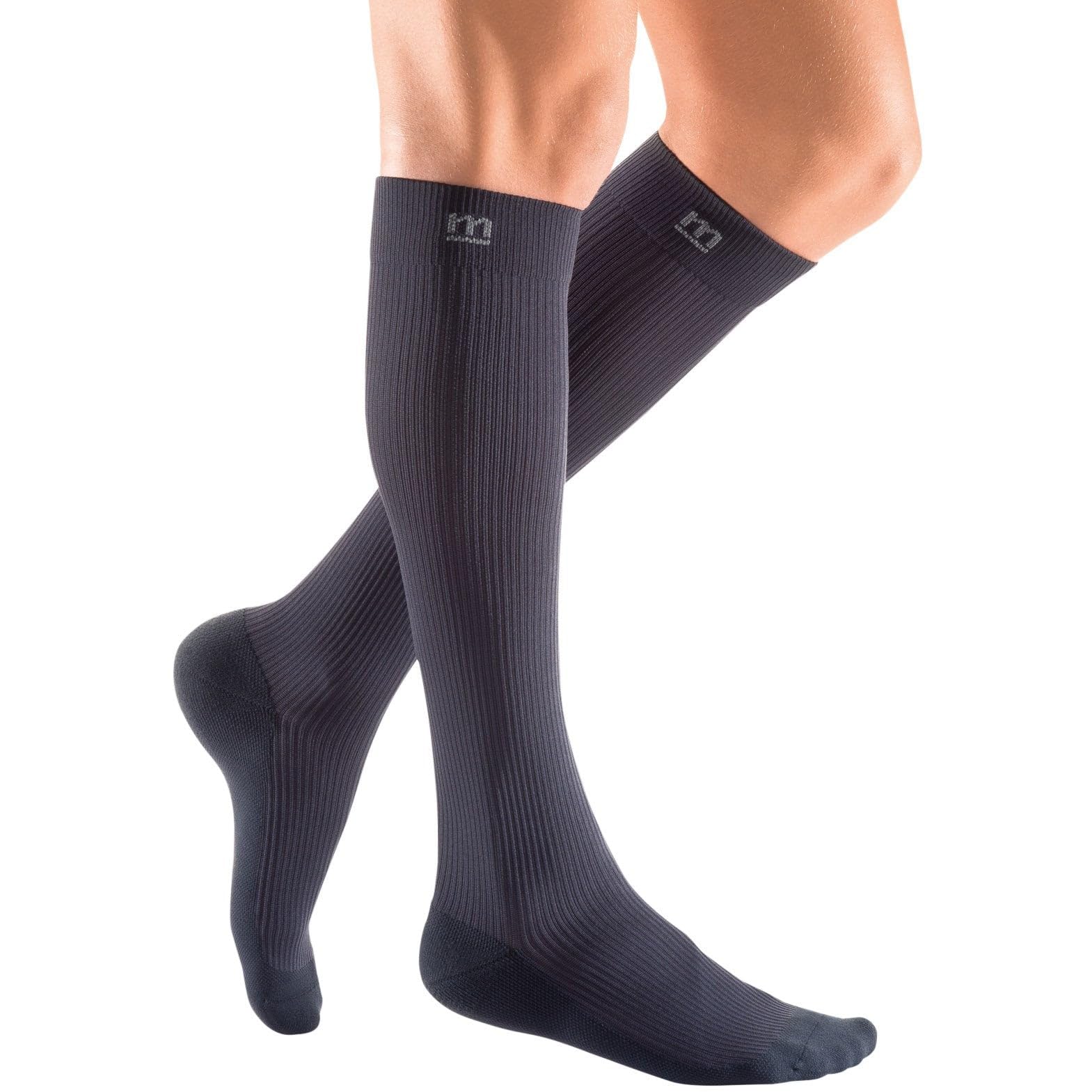 Mediven Active Compression Socks 15-20 mmHg for Men & Women – Closed Toe Support Socks for Travel, Running, Sports & Daily Wear – Improve Circulation & Reduce Swelling – Perfect for Nurses, Athletes & Frequent Flyers