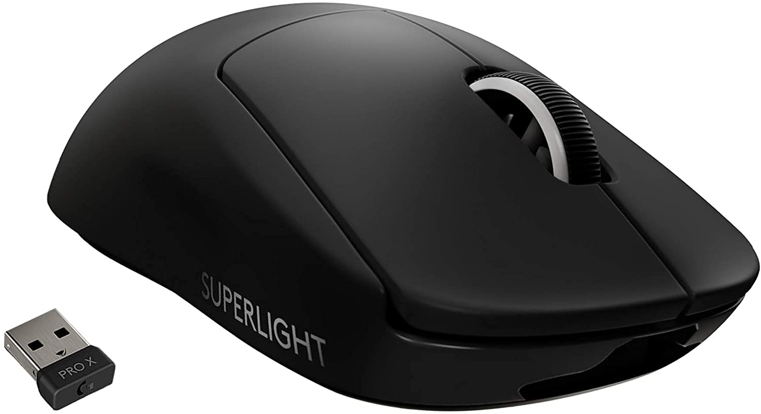 Logitech G PRO X Superlight Wireless Gaming Mouse - Black (Renewed) | Ultra-Lightweight, High-Performance Esports Mouse for PC & Mac | Perfect for FPS, MOBA & Competitive Gaming