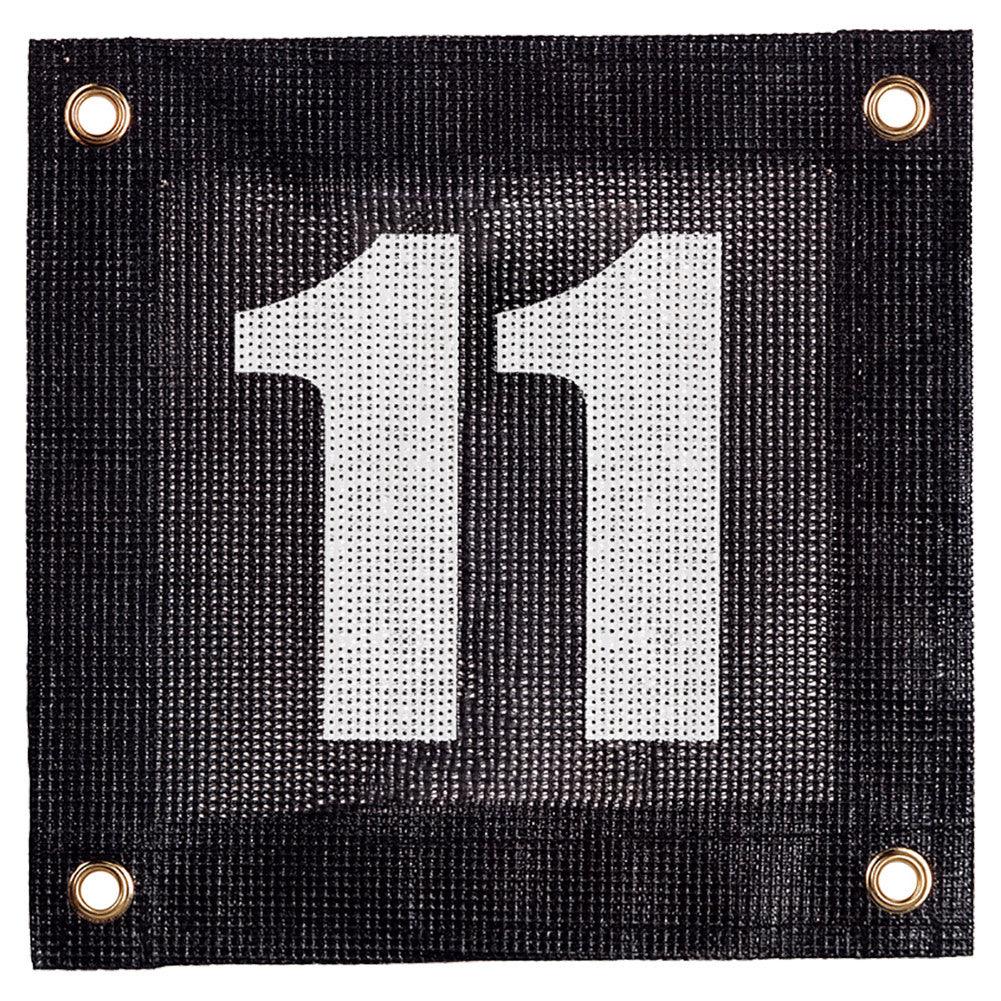 Professional Court Windscreen Number 11 - Durable Tennis & Pickleball Windscreen for Outdoor Sports Courts | Perfect for Tennis Courts, Pickleball Courts & Sports Facilities