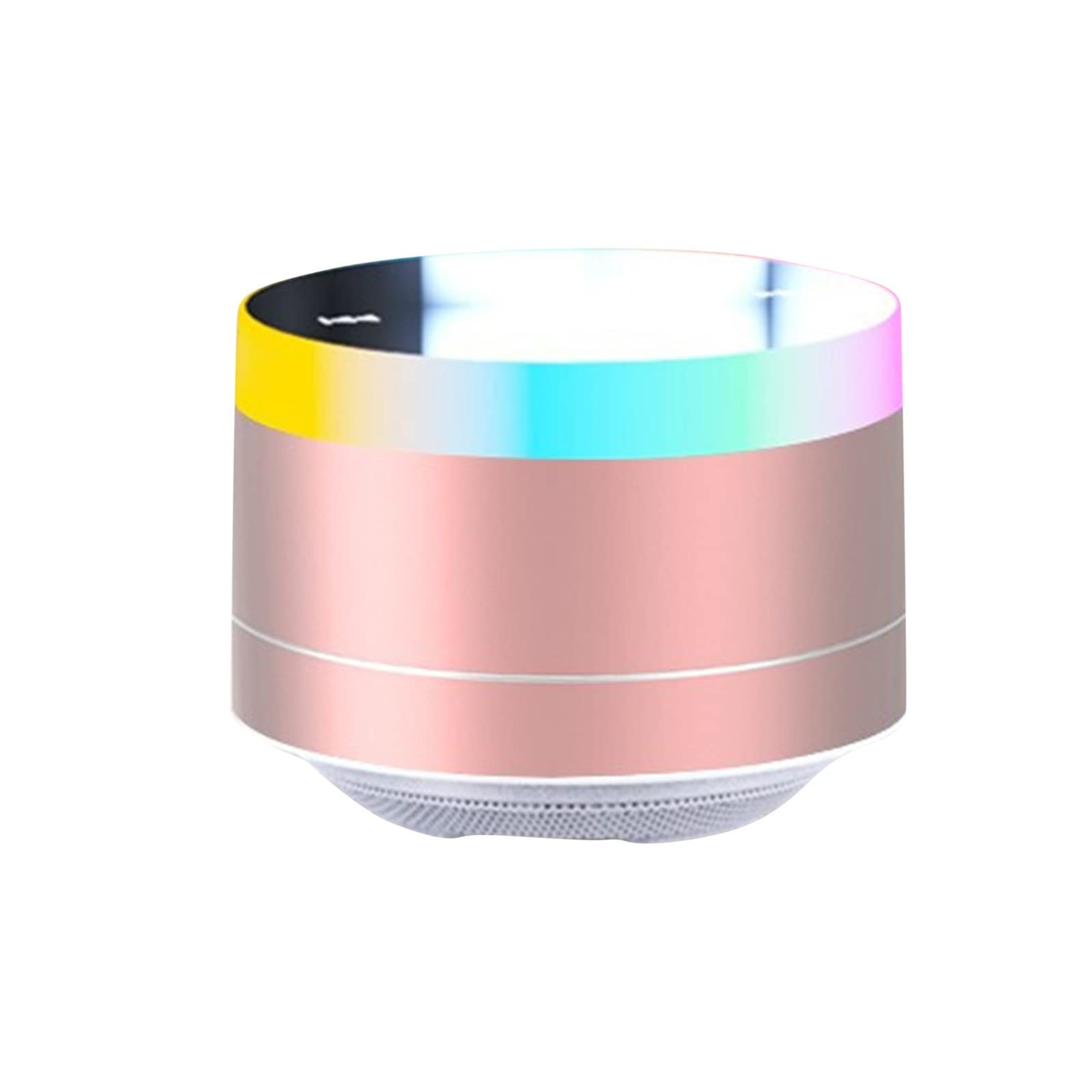 Yrmaups Portable Bluetooth Speaker with 360° HD Surround Sound, Wireless Subwoofer, HD Mirror Finish & Dual Stereo Bass - Perfect for Indoor, Outdoor, Travel & Parties | Waterproof & Long Battery Life