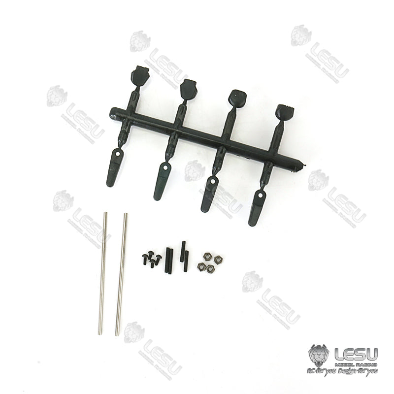 LESU Rearview Mirror Stand Mount Base for 1/14 DIY 3348 3363 RC Dumper Tractor Truck - Replacement Part for Remote Control Car Models - Perfect for RC Car Enthusiasts & DIY Repair Scenes