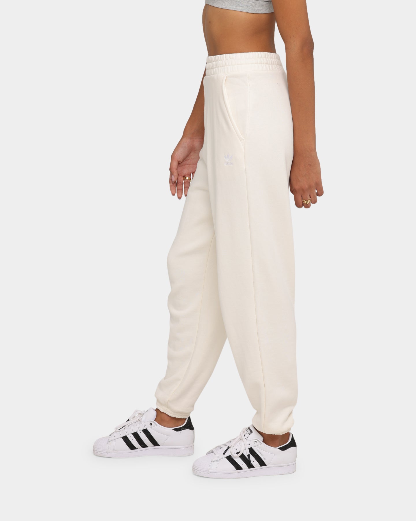 Adidas Women's Relaxed Non-Dye Jogger Pants - Soft Comfortable Athletic Lounge Pants for Running, Yoga & Casual Wear