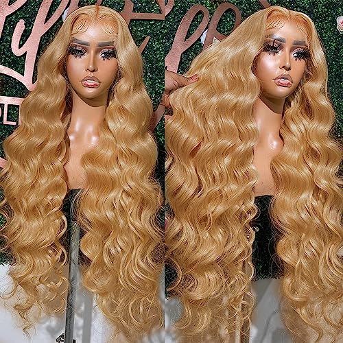 250% Density Honey Blonde Wig Human Hair