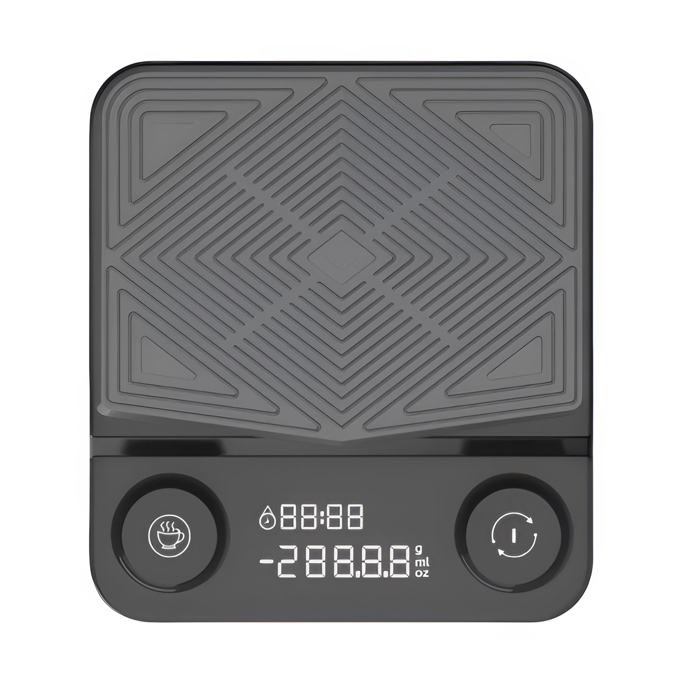 BrewBalance Digital Coffee Scale with Timer - Precise Measuring for Pour Over, Espresso & French Press - Perfect for Home Baristas & Coffee Enthusiasts