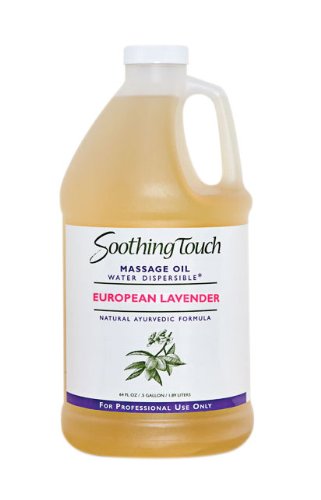 Nut-Free Soothing Touch W67354F Massage Oil - 5 Gallon Bulk Size for Professional Spa, Salon & Home Relaxation Therapy