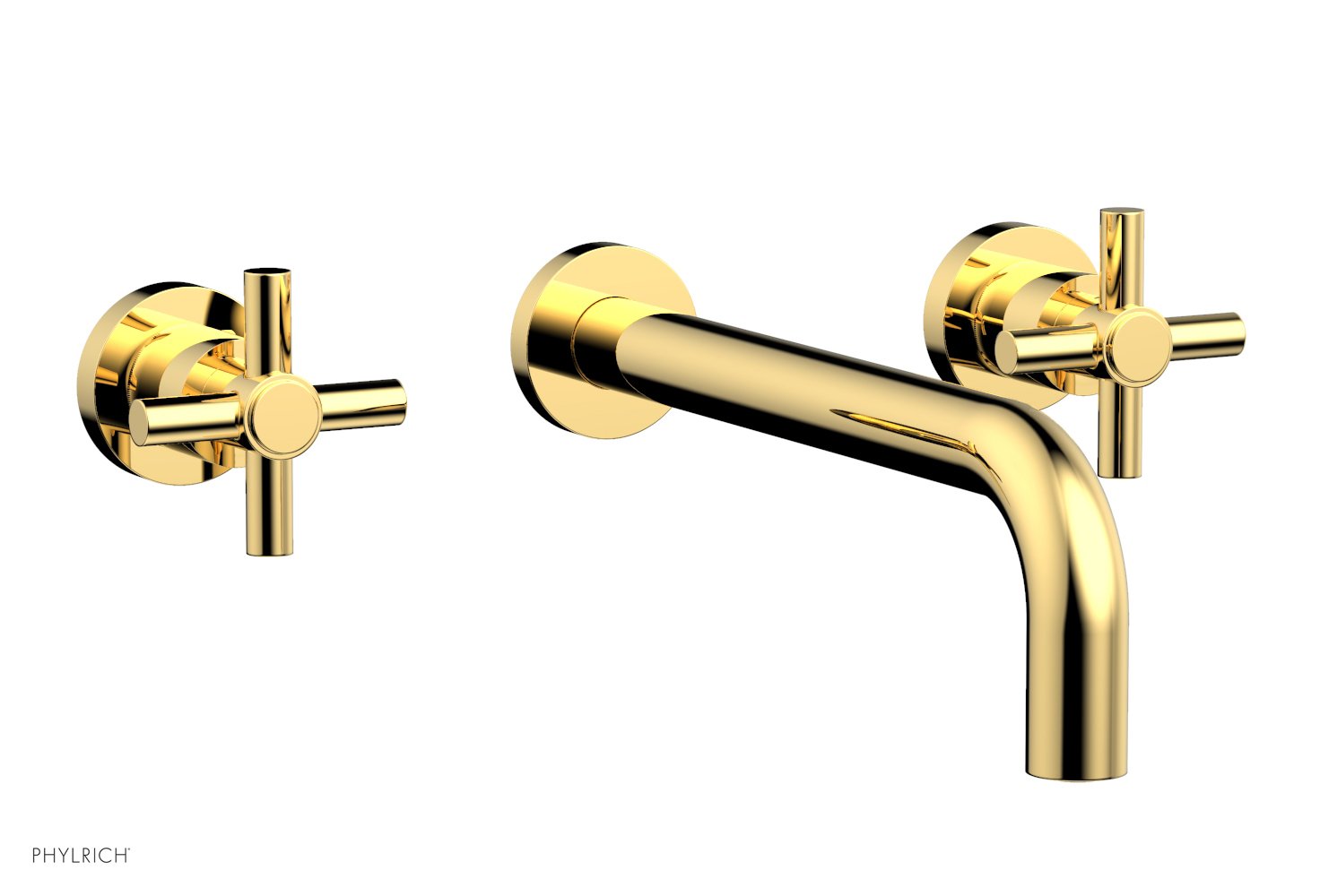 Premium Wall Lavatory Faucet Set - 10