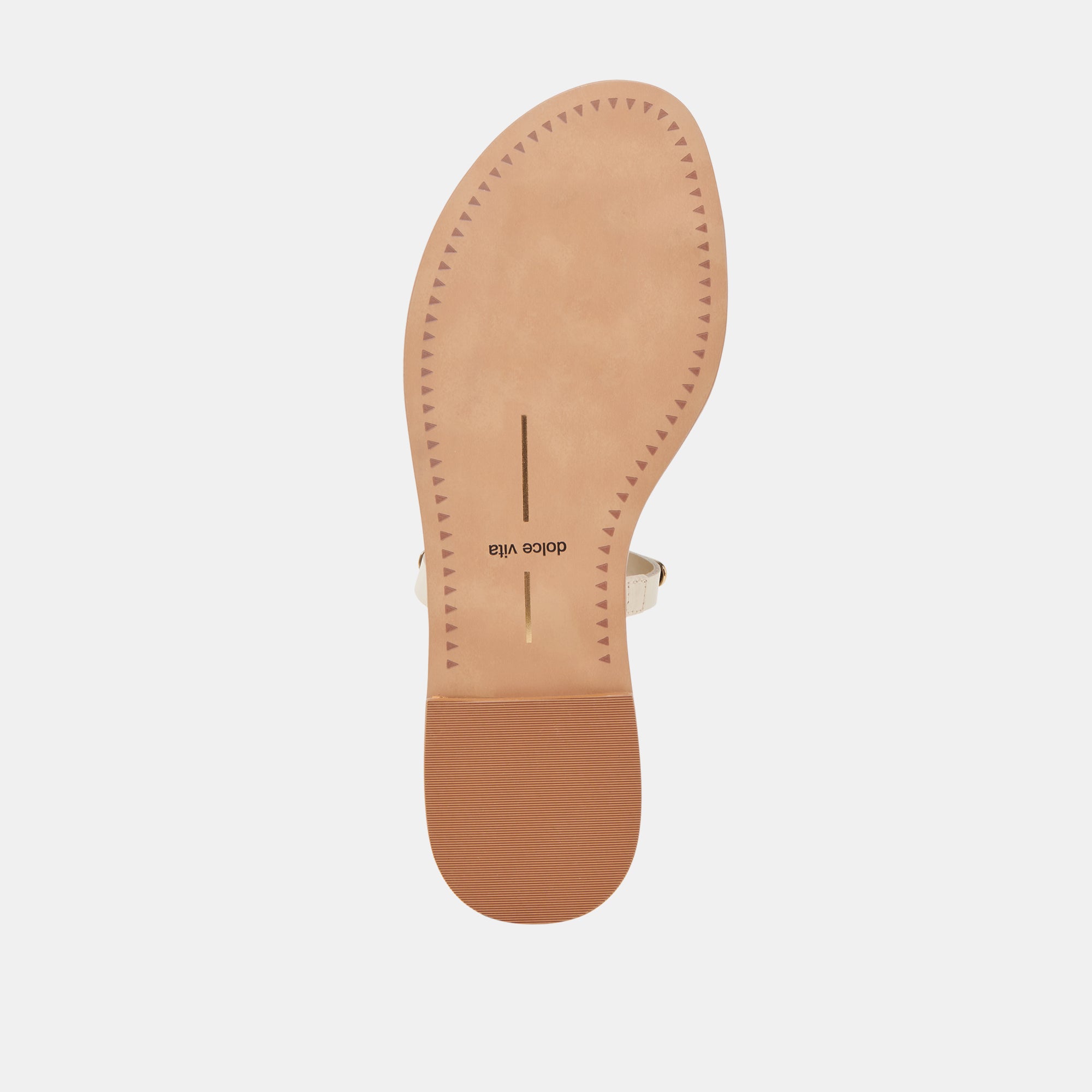 WINK Leather Sandals for Women - Comfortable Bone Color Strappy Sandals | Perfect for Beach, Vacation, and Summer Outfits