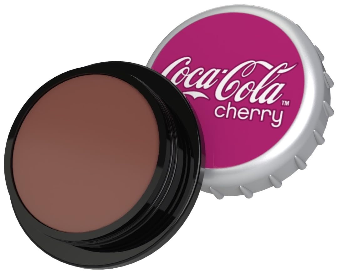 Lip Smacker Coca-Cola Lip Balm Set - 3 Pack (Classic Coke, Cherry Coke, Fanta Strawberry) | Moisturizing, Refreshing Flavored Lip Care | Perfect for School, Travel & Everyday Hydration