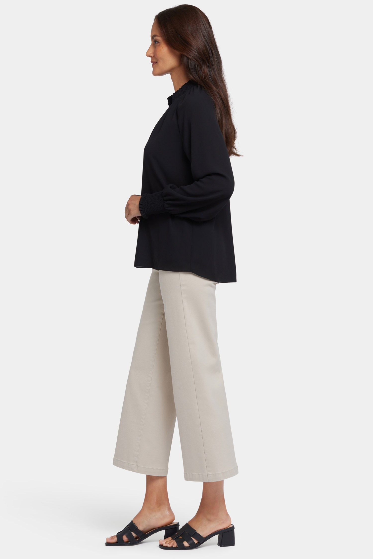 Gemma Blouse for Women - Elegant Black Tops - Perfect for Office Wear, Date Night & Casual Outfits