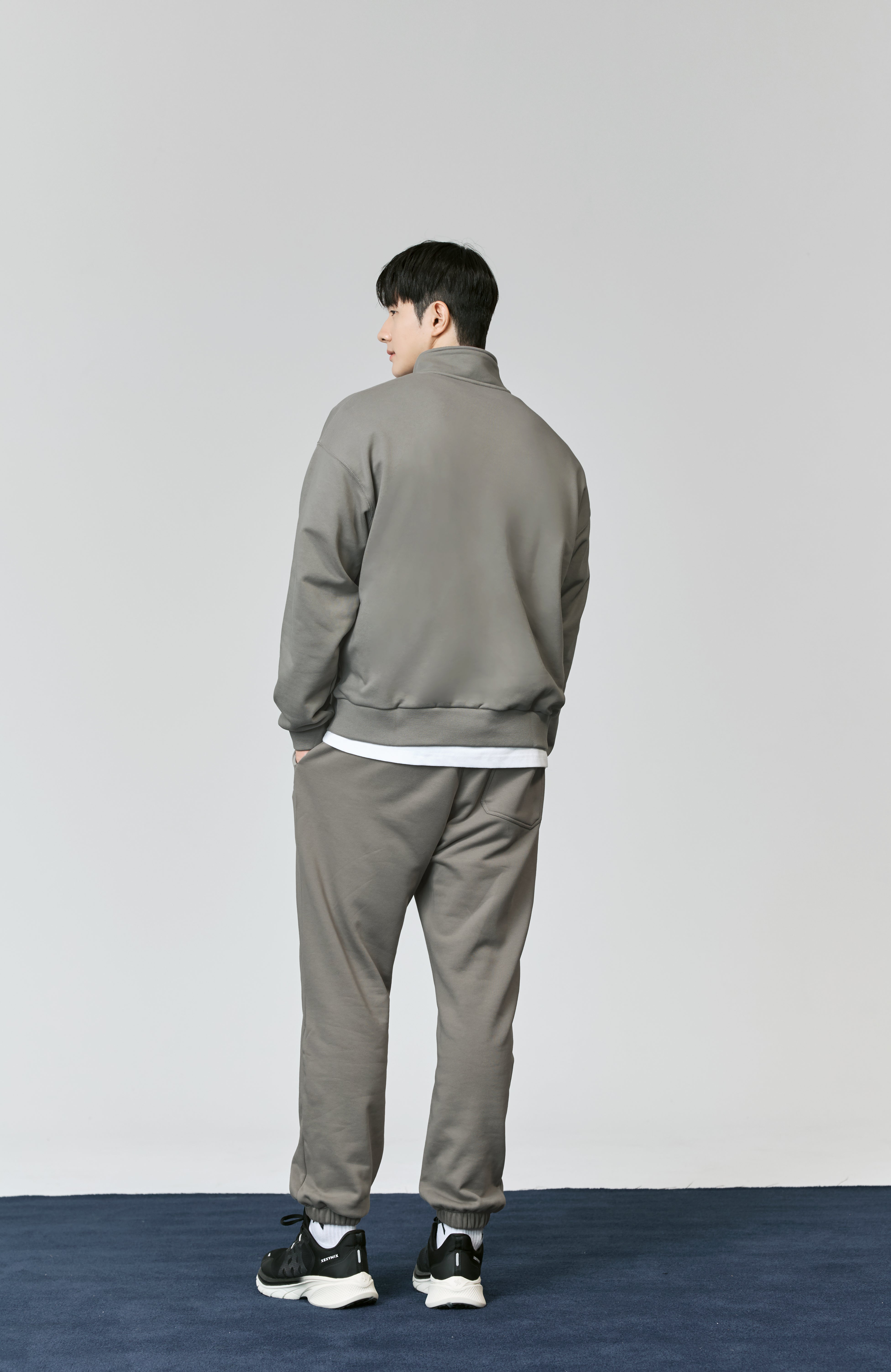 French Terry Half Zip Up Sweatshirt for Men & Women | Cozy Pullover Hoodie | Casual Loungewear & Workout Top | Perfect for Yoga, Running and Everyday Wear