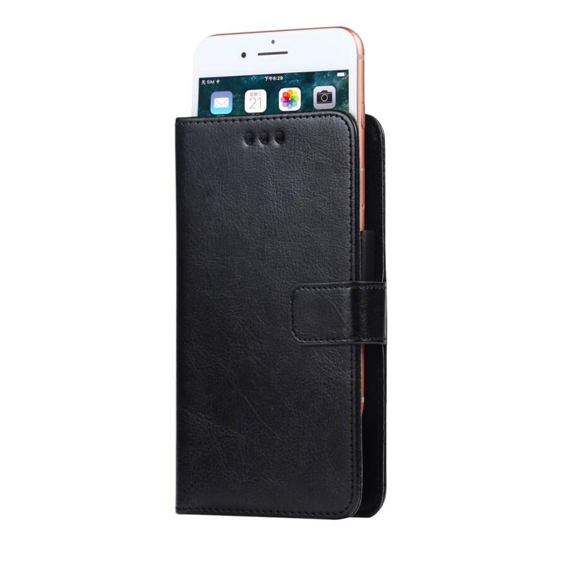 Premium PU Leather Wallet Case for Nokia C2 - Magnetic Flip Cover with Card Slots & Stand for Daily Use