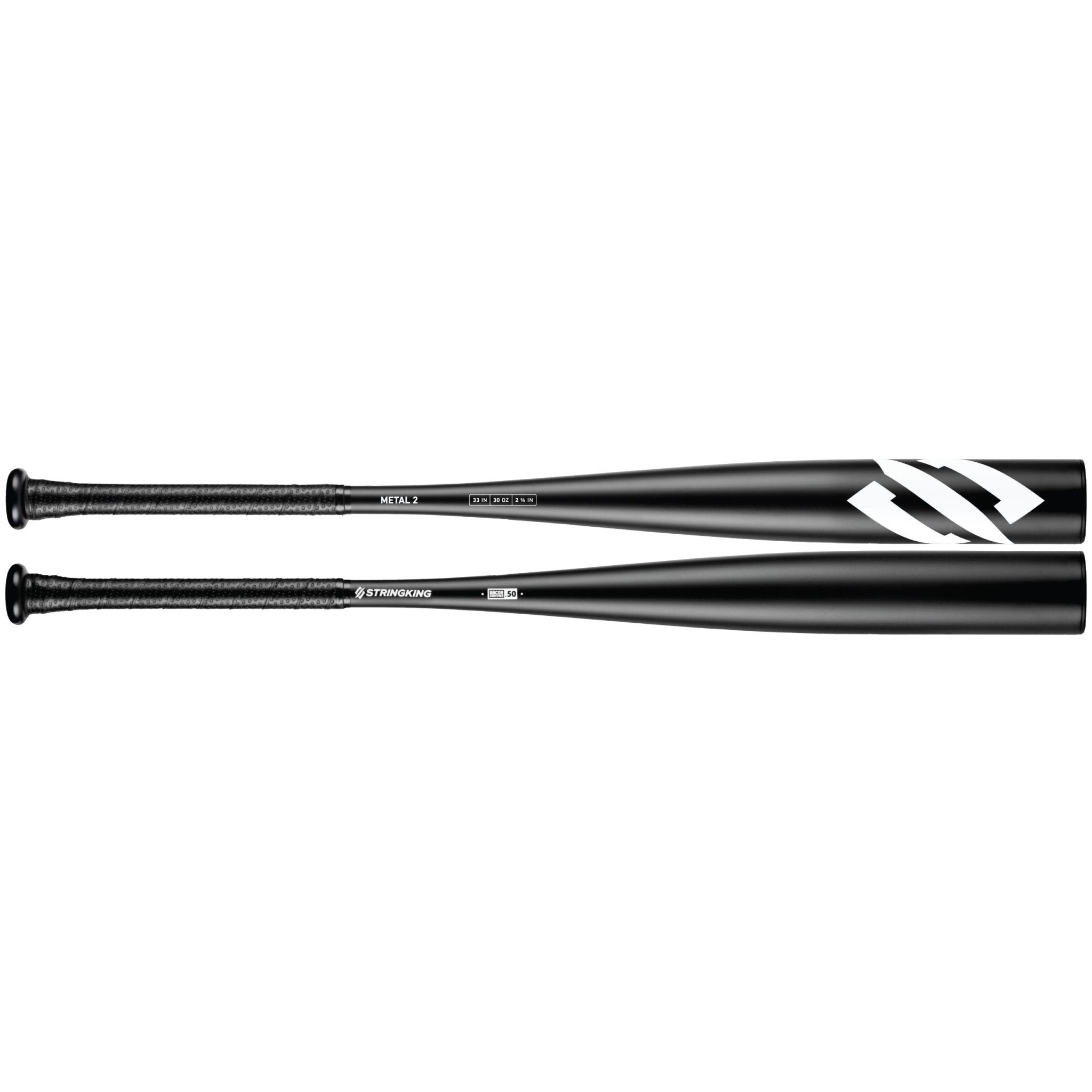 StringKing Metal 2 BBCOR Baseball Bat - High Performance Alloy Barrel for Power Hitters | Perfect for Competitive Play & Training
