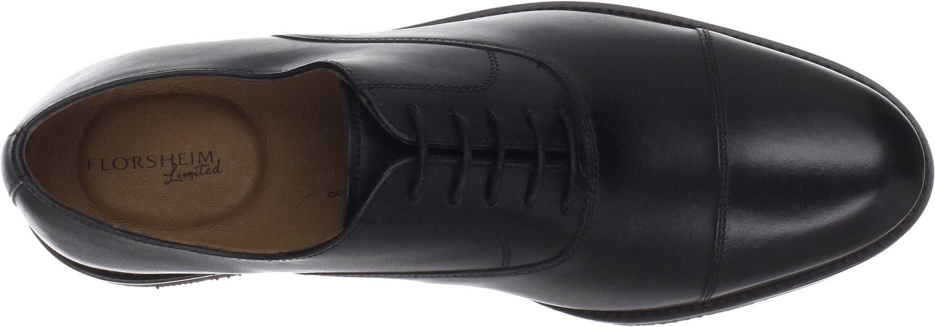 Florsheim Men's Gallo Cap Oxford Dress Shoes - Classic Leather Business & Formal Shoes for Office, Wedding & Special Occasions