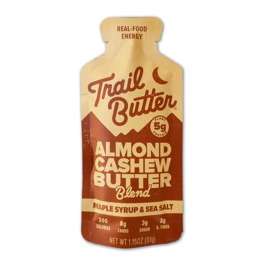 Organic Trail Butter - Nut Butter for Hiking, Camping & Backpacking - High Energy Snack for Outdoor Adventures