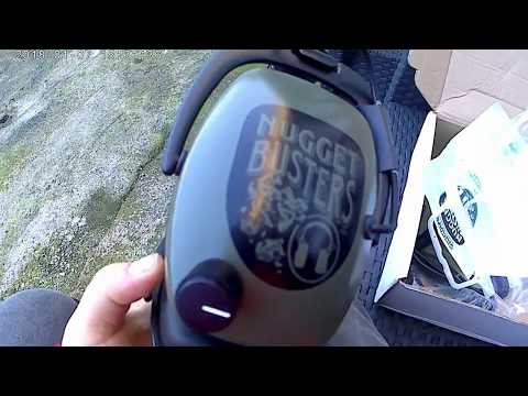 DetectorPro Gray Ghost NDT Headphone - Professional Metal Detecting Headphones for Treasure Hunting & Relic Recovery - Perfect for Beach, Field & Archaeological Exploration