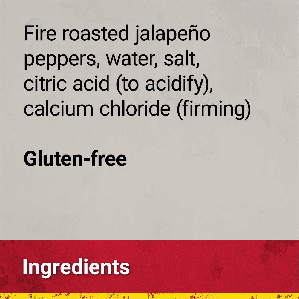 La Victoria Fire Roasted Diced Jalapeños Hot Peppers - 4 Ounce (Pack of 24) - Perfect for Nachos, Tacos, and Spicy Recipes