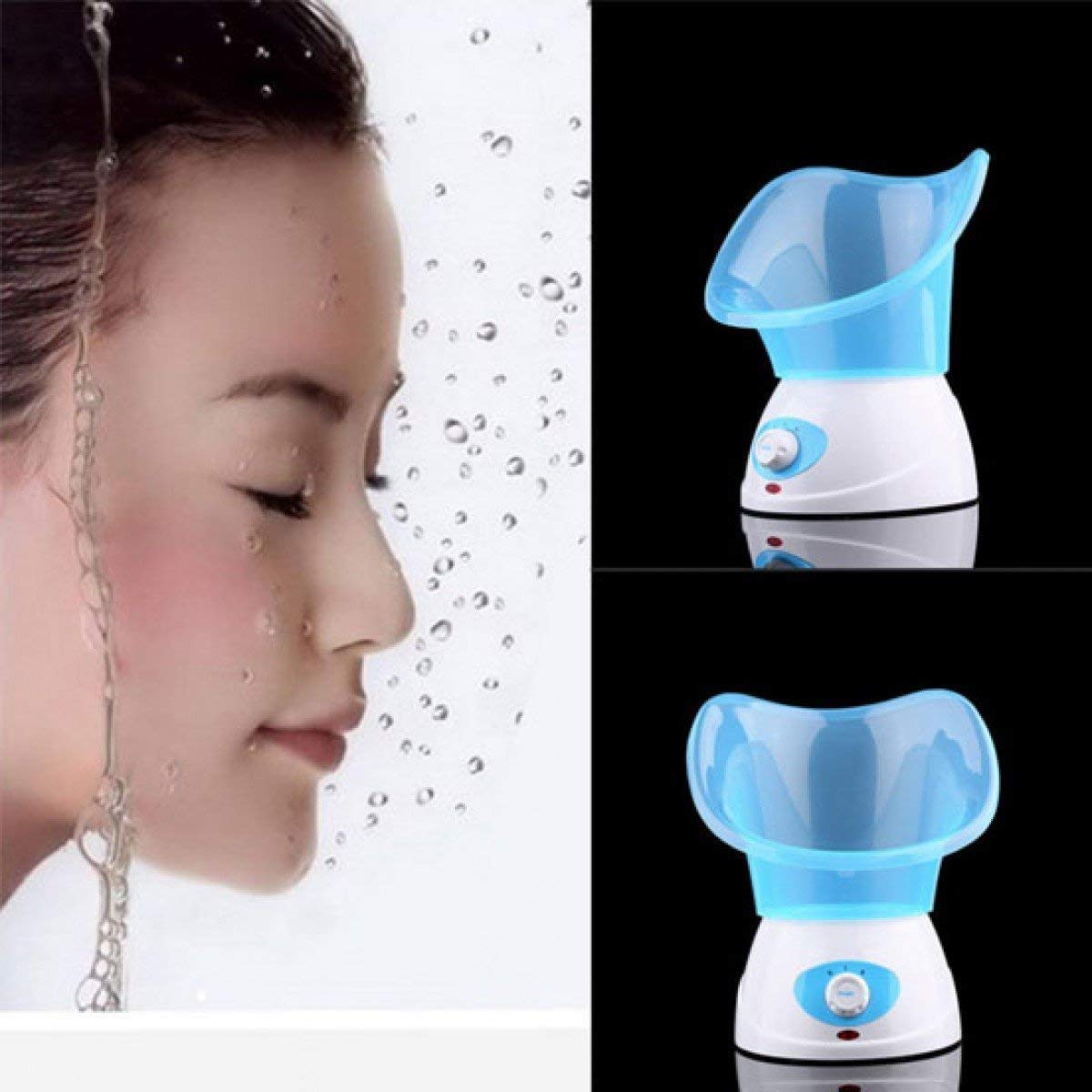 Professional ANUP Electric Facial Steamer Machine for Spa & Home Use - Multi-Function Sauna Vaporizer for Deep Cleansing, Hydration & Relaxation - Perfect for Skincare Routine & Salon Treatments