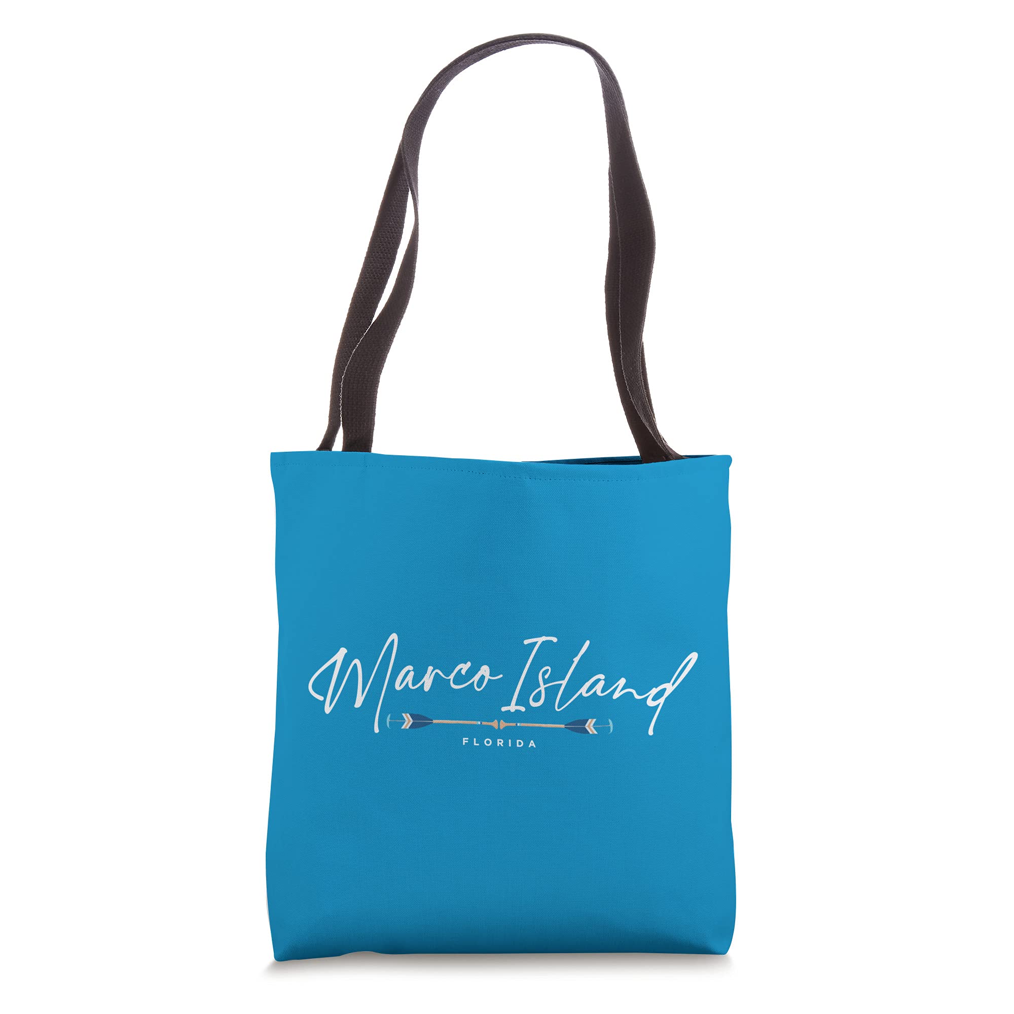 Marco Island Florida Beach Graphic Tote Bag - Stylish Canvas Beach Bag for Women, Perfect for Shopping, Travel & Beach Day Essentials