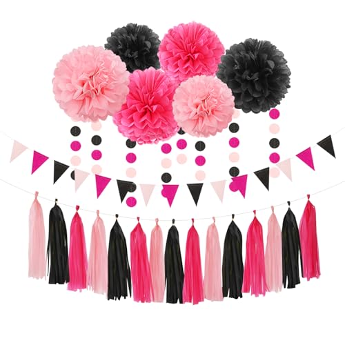 Hot Pink Black