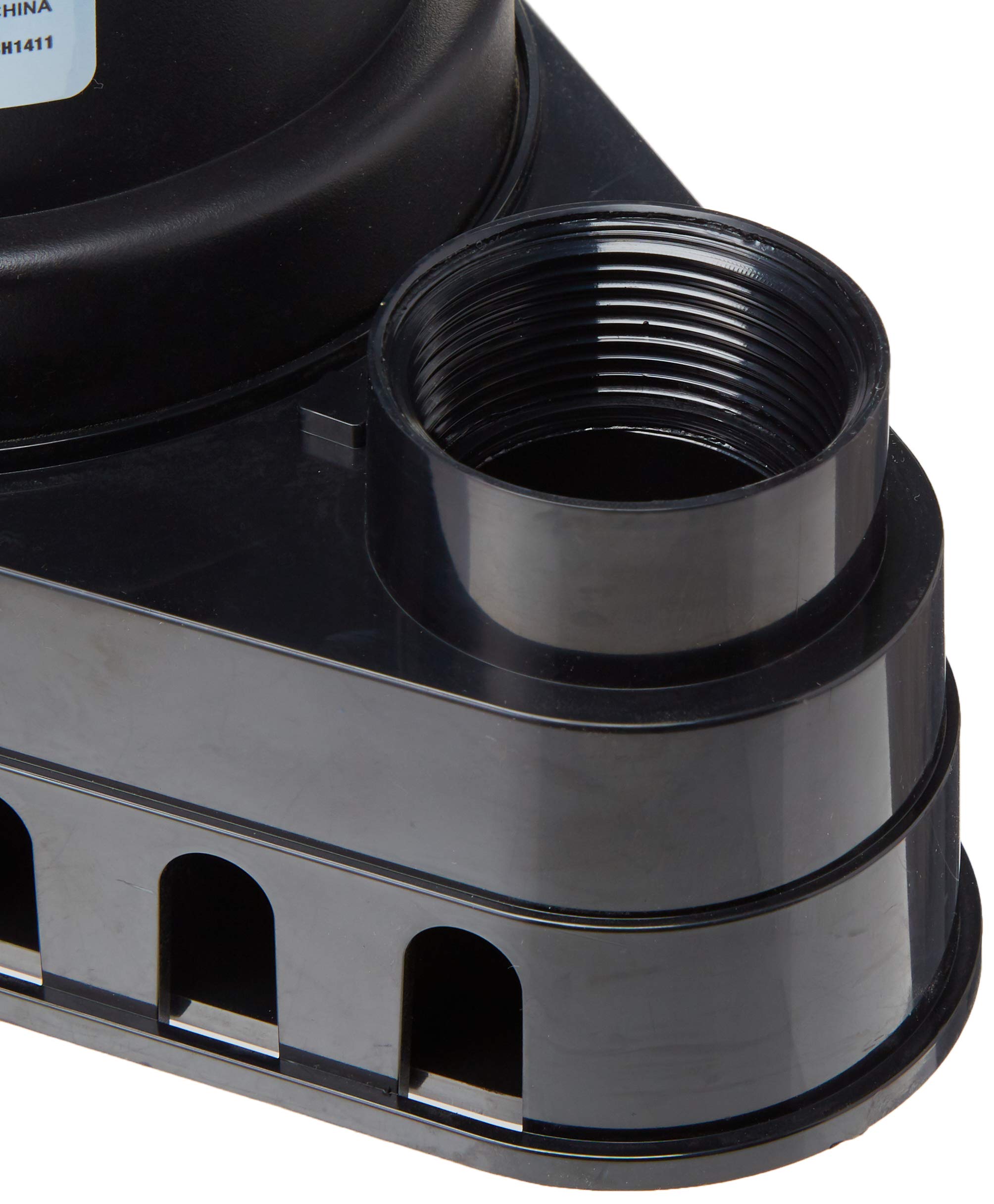 Superior Pump 92570 1/2 HP Thermoplastic Submersible Sump Pump with Tethered Float Switch - Heavy Duty Water Removal for Basements, Crawl Spaces & Flooded Areas