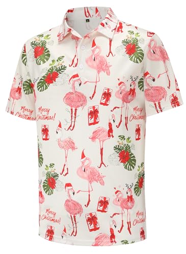Christmas Flamingo Red