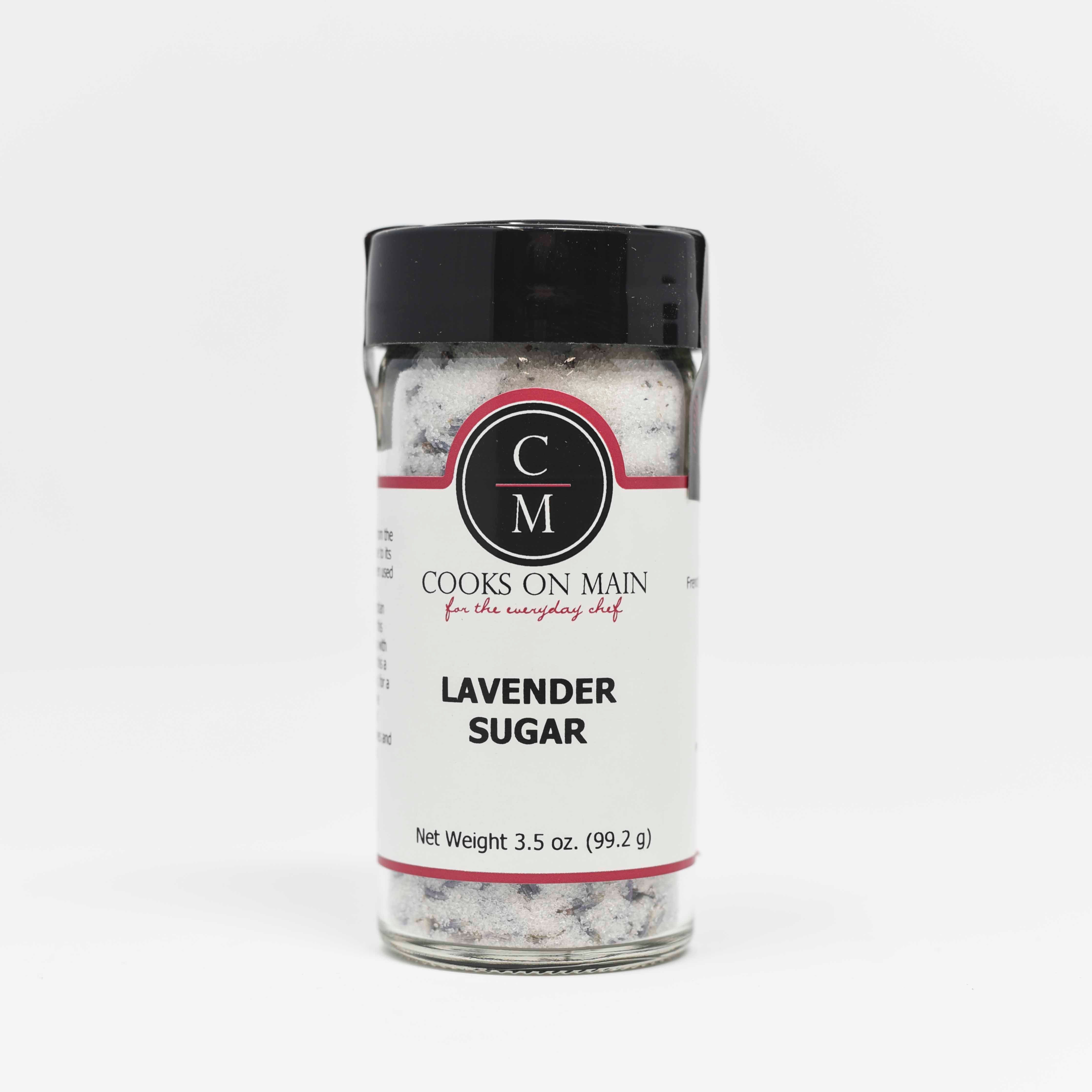 Organic Lavender Sugar - Natural Floral Sweetener for Baking, Tea & Cocktails | Perfect for Desserts, Drinks & DIY Spa Treatments