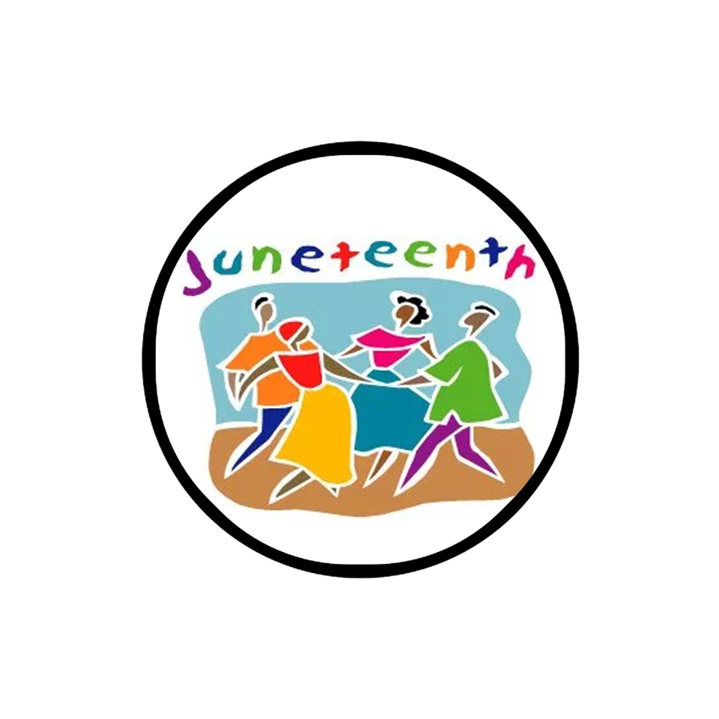 Juneteenth Celebration Pinback Badge - 2.25
