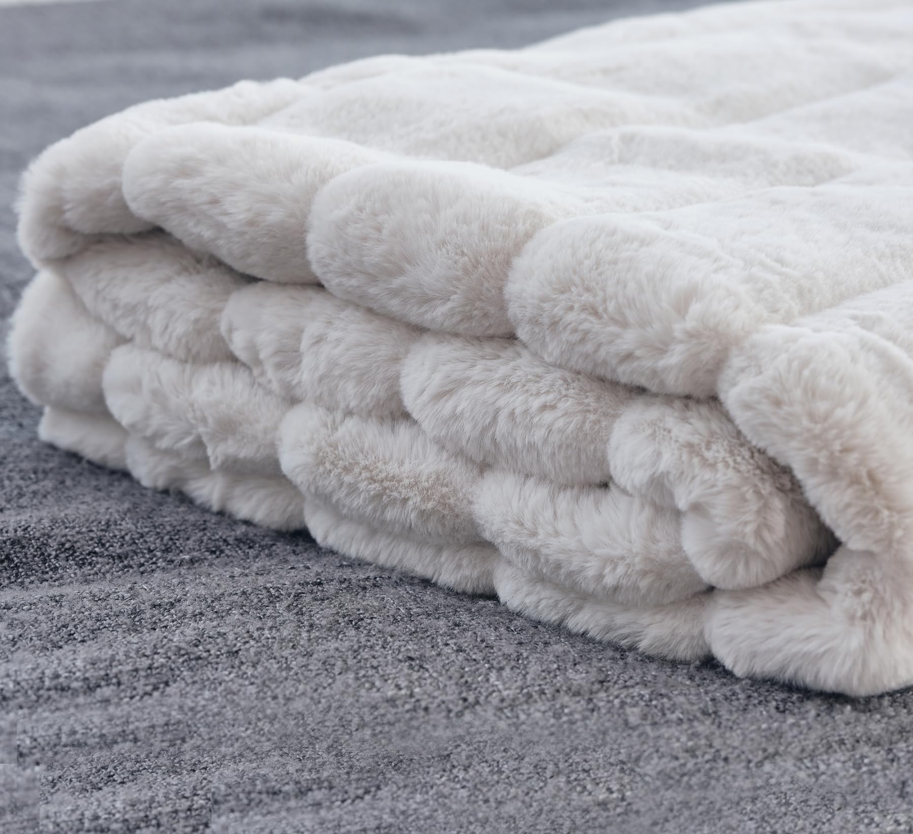 Waterproof Dog Blanket for Couch, Sofa, Bed & Car Seat - Reversible Washable Furniture Protector for Large, Medium, Small Dogs, Cats & Puppies - Beige 50
