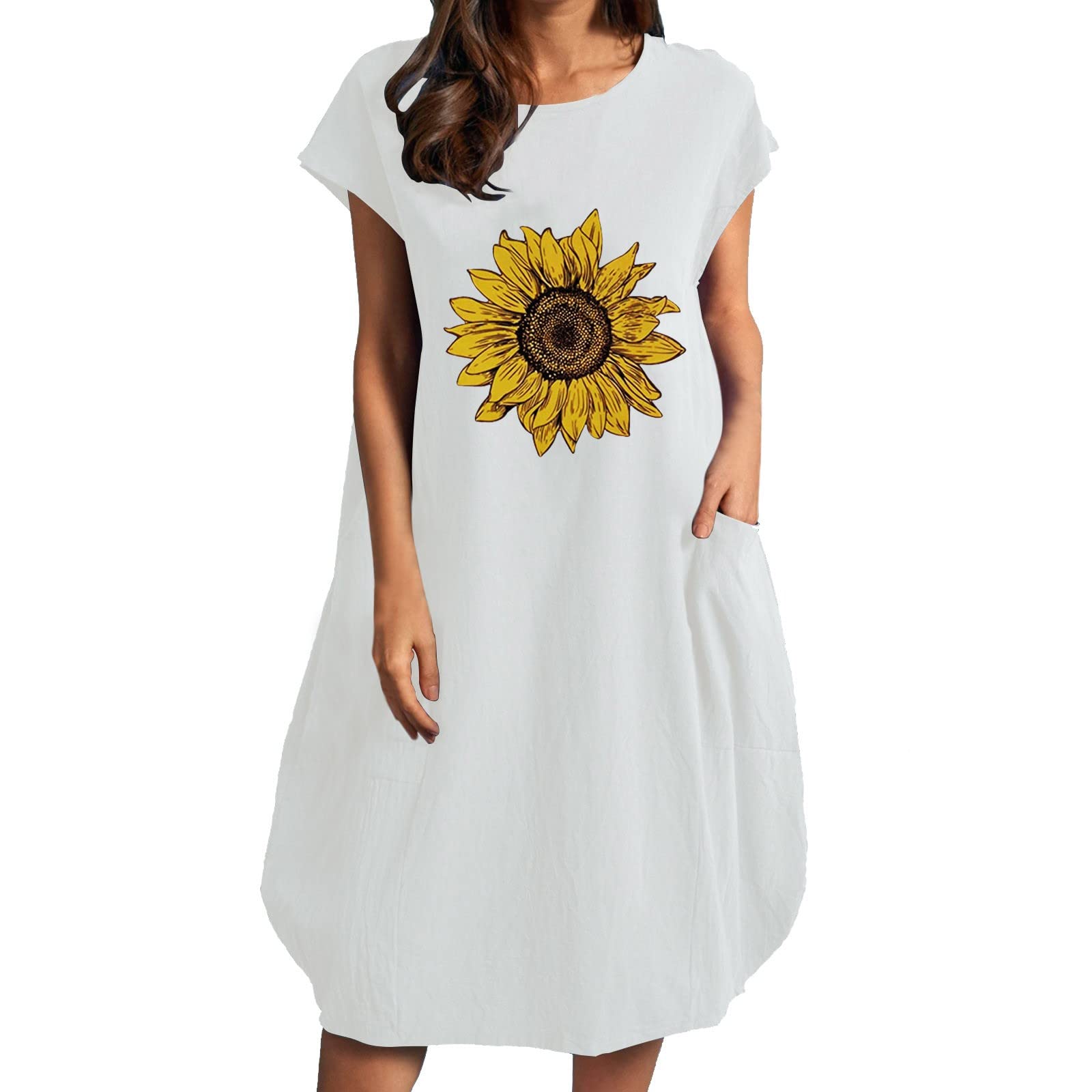 Elegant Women's Formal Dresses & Summer Casual T-Shirt Dresses - Beach Cover Up, Long Cami Midi Sundresses for Parties, Vacations & Everyday Wear