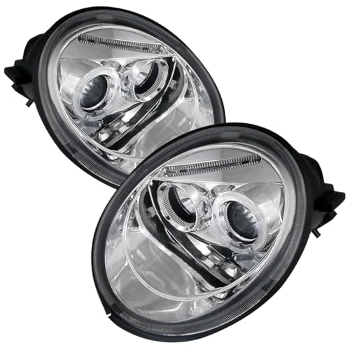Chrome Housing Clear Lens